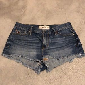 Distressed High waisted shorts